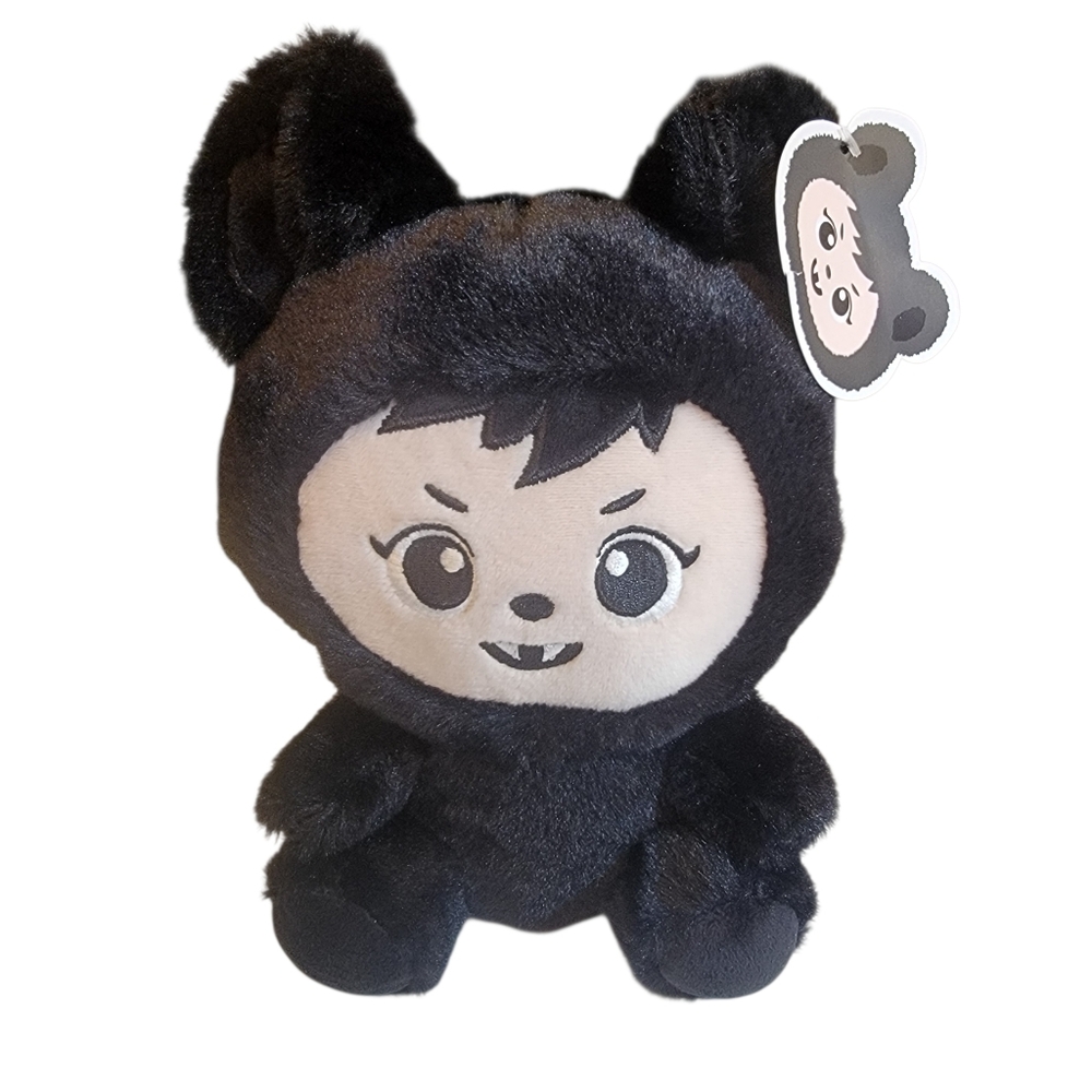 Nwt 2025 Yoonique 9" Black Plush Toy